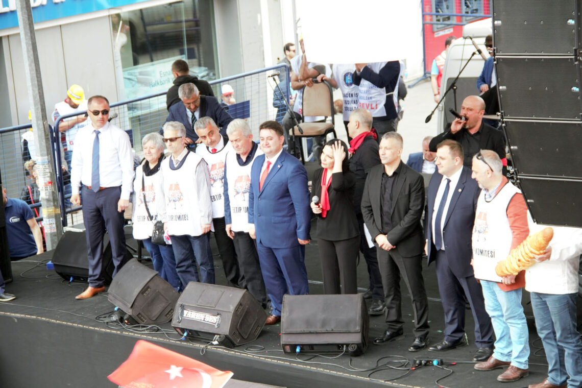 1 MAYIS TEŞEKKÜRÜ