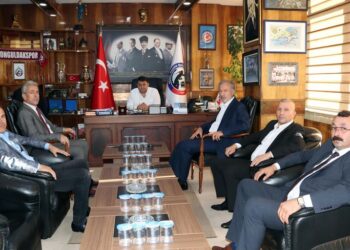 ÖZ MADEN-İŞ VE HAK-İŞ’TEN SENDİKAMIZA TAZİYE ZİYARETİ