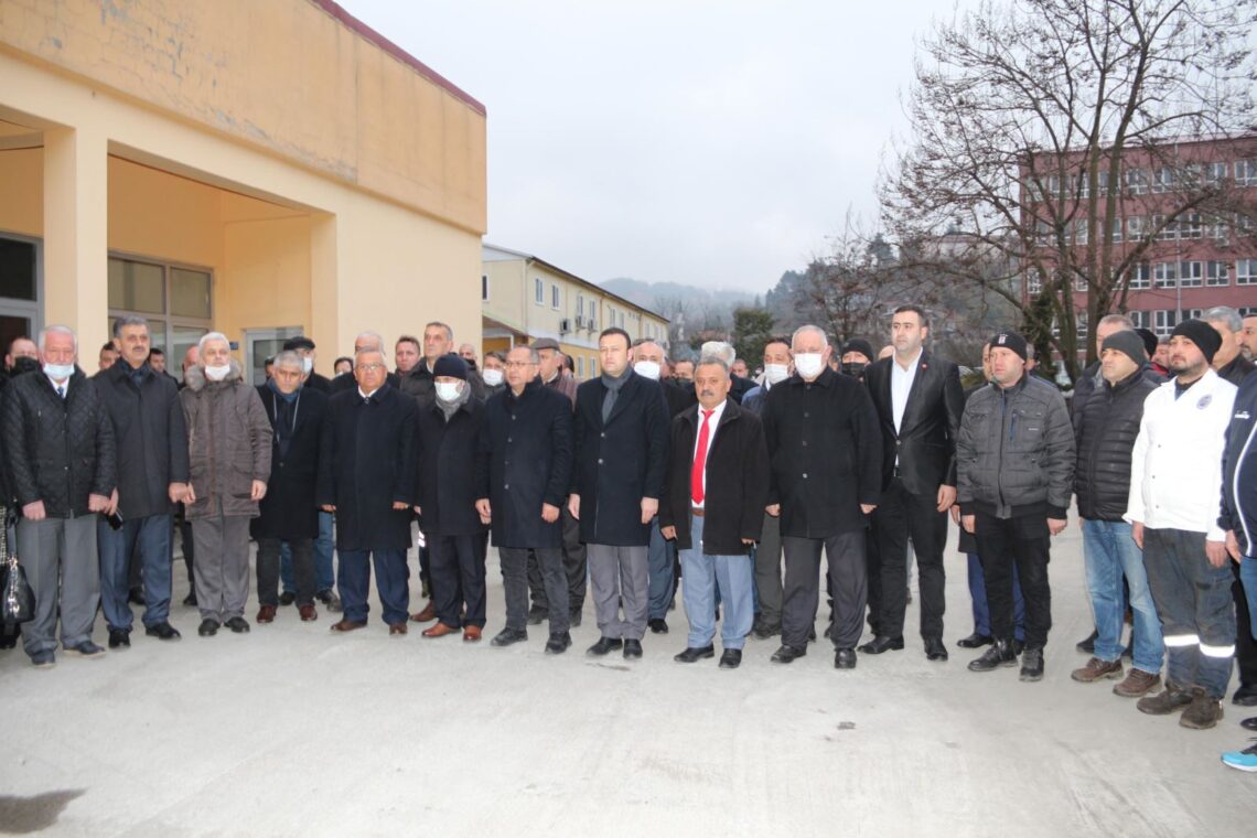 103 ARMUTÇUK MADEN ŞEHİDİ ANILDI