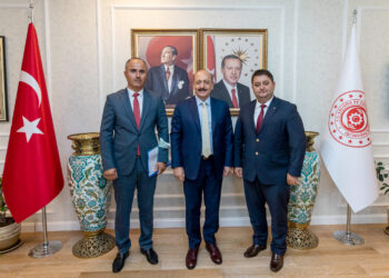 SENDİKAMIZ YÖNETİMİ, ÇALIŞMA BAKANI BİLGİN İLE GÖRÜŞTÜ