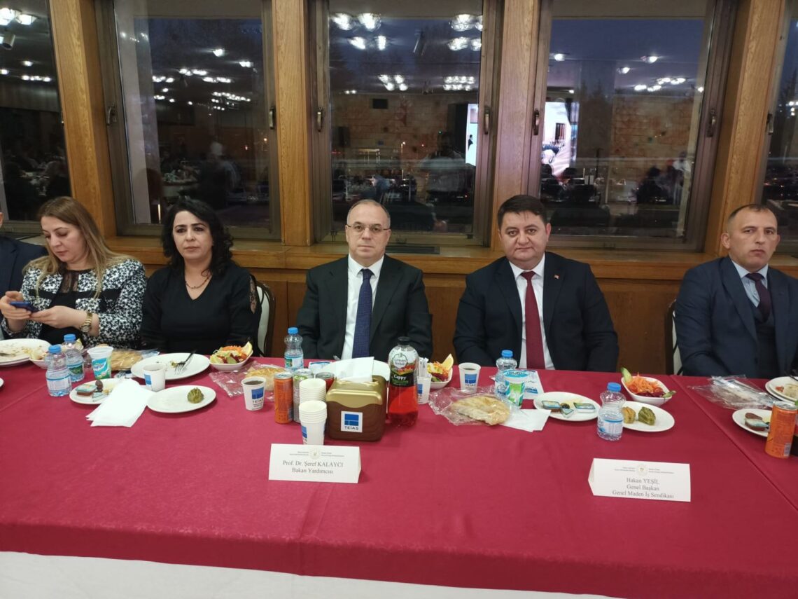GMİS GENEL BAŞKANI YEŞİL, ENERJİ BAKANLIĞI’NIN İFTARINA KATILDI