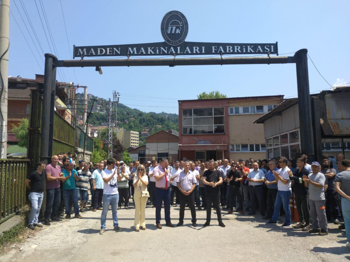 MADENCİ SESİNİ YÜKSELTİYOR