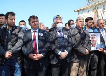 ŞEHİT MADENCİ SON YOLCULUĞUNA UĞURLANDI