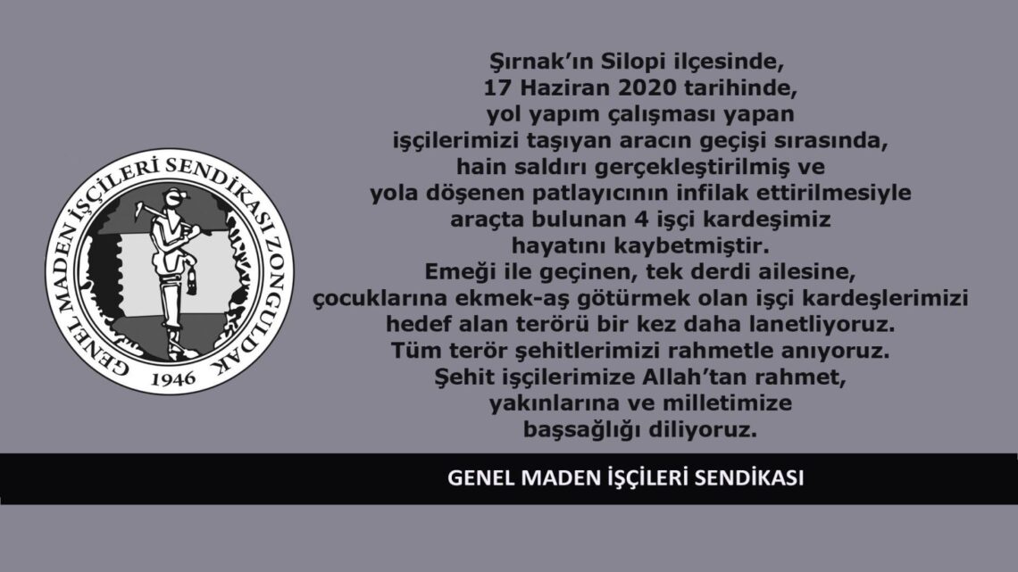 TERÖRÜ LANETLİYORUZ