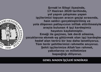 TERÖRÜ LANETLİYORUZ