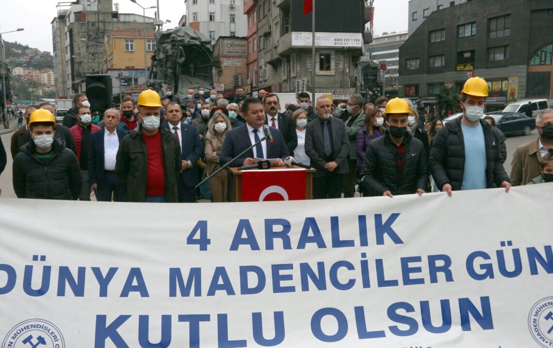 DÜNYA MADENCİLER GÜNÜ’NÜ KUTLANDI