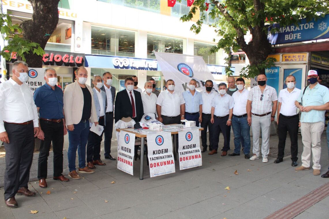 KIDEM TAZMİNATIMA DOKUNMA STANDI AÇILDI