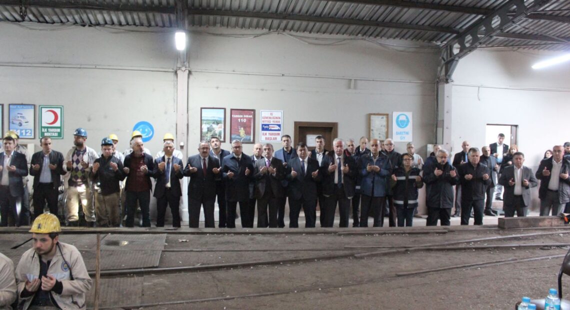MADENCİ’DEN, KAZASIZ-BELASIZ ÇALIŞMA DİLEĞİ