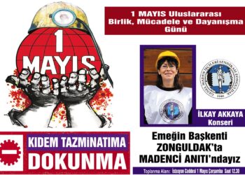 1 MAYIS’TA MADENCİ ANITI’NDA