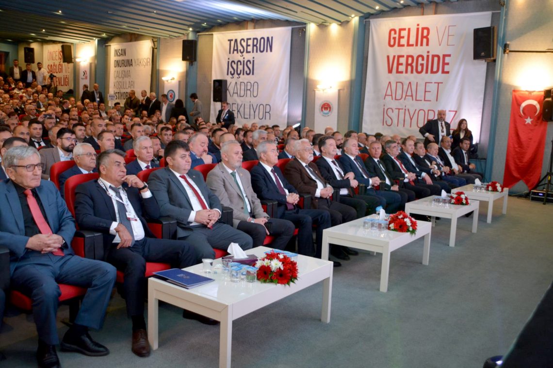 GENEL BAŞKANIMIZ YEŞİL, TES-İŞ SENDİKASI GENEL KURULU’NA KATILDI