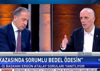 TÜRK-İŞ GENEL BAŞKANI ATALAY, CANLI YAYINDA DUYURDU: “TTK’YA İŞÇİ ALIN”