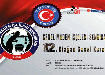 Sendikamız Olağan Genel Kurulu 4 Şubat’ta