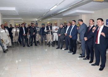 GMİS YÖNETİMİ, AMASRA’DA MADENCİYİ BİLGİLENDİRDİ