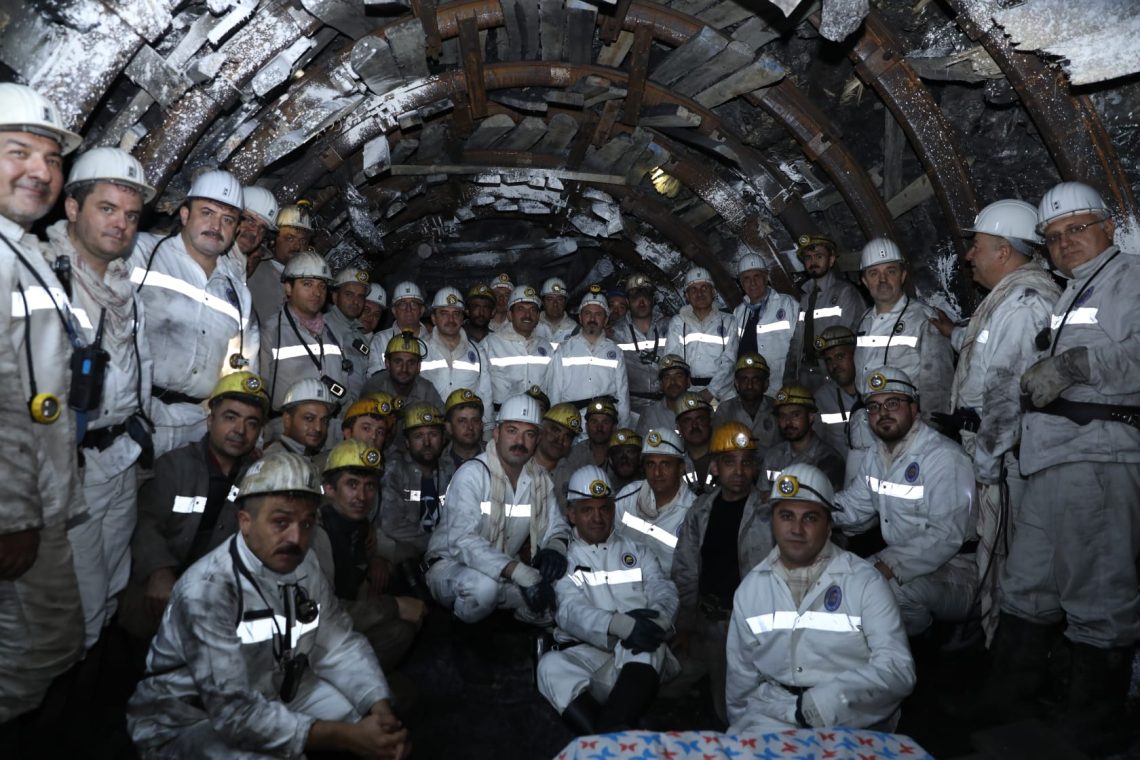 Bakan Yardımcısı Aydın, Kozlu’da maden ocağına girdi