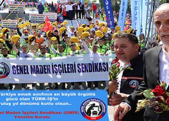 ‘TÜRK-İŞ’in üyesi olmaktan onur ve gurur duyuyoruz’