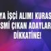 TTK’YA İŞÇİ ALIMI KURASINDA İSMİ ÇIKAN ADAYLARIN DİKKATİNE!