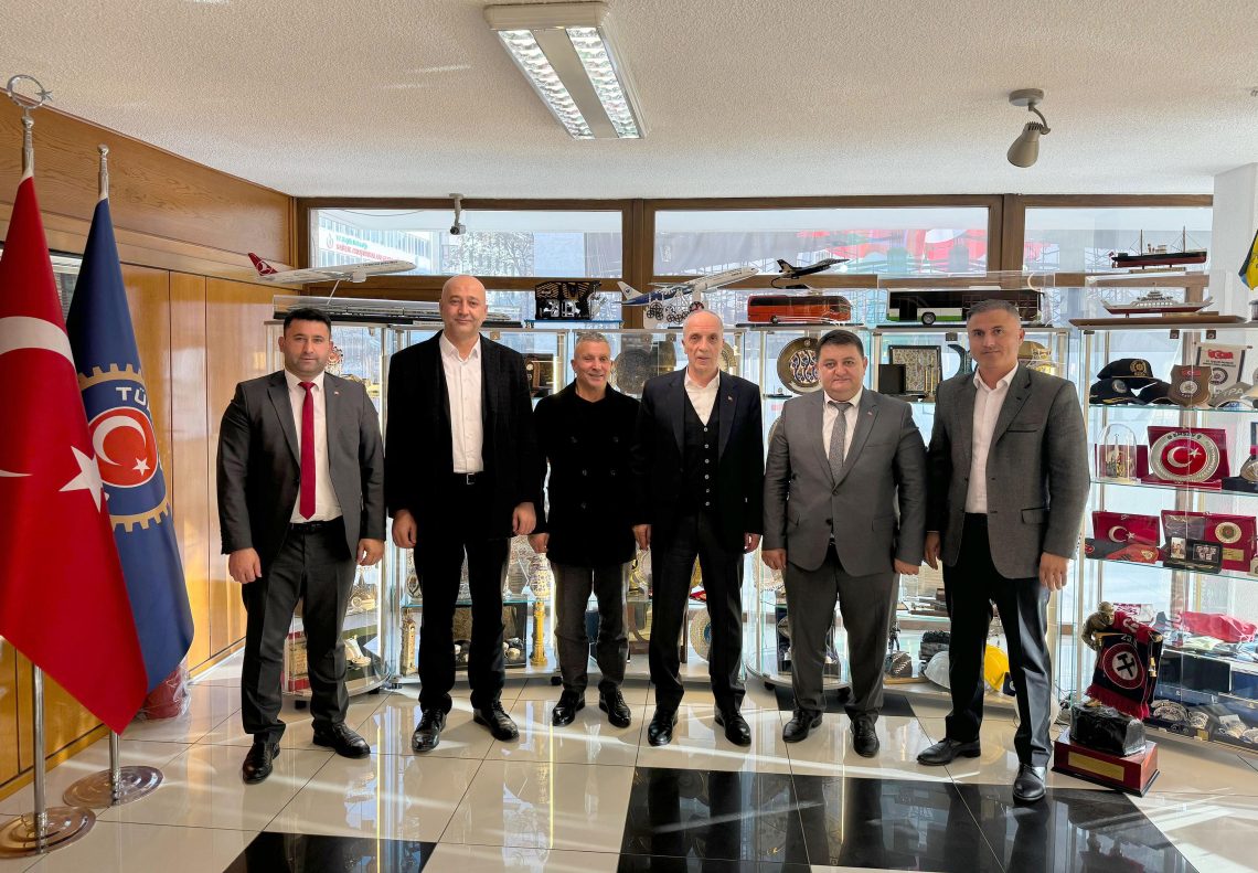 Sendikamızdan TÜRK-İŞ Genel Başkanı Atalay’a ziyaret