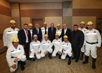 Maden işçileri, Cumhurbaşkanı Erdoğan’ın iftarına katıldı