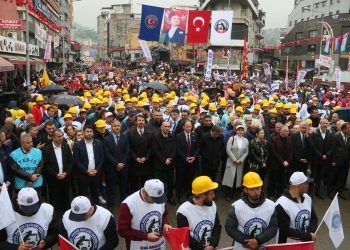 1 MAYIS EMEĞİN BAŞKENTİ’NDE COŞKUYLA KUTLANDI