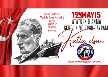 “19 MAYIS KUTLU OLSUN”