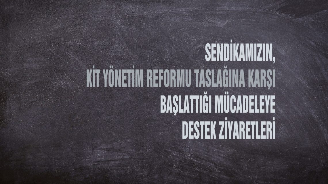 DESTEK TURLARI SÜRÜYOR