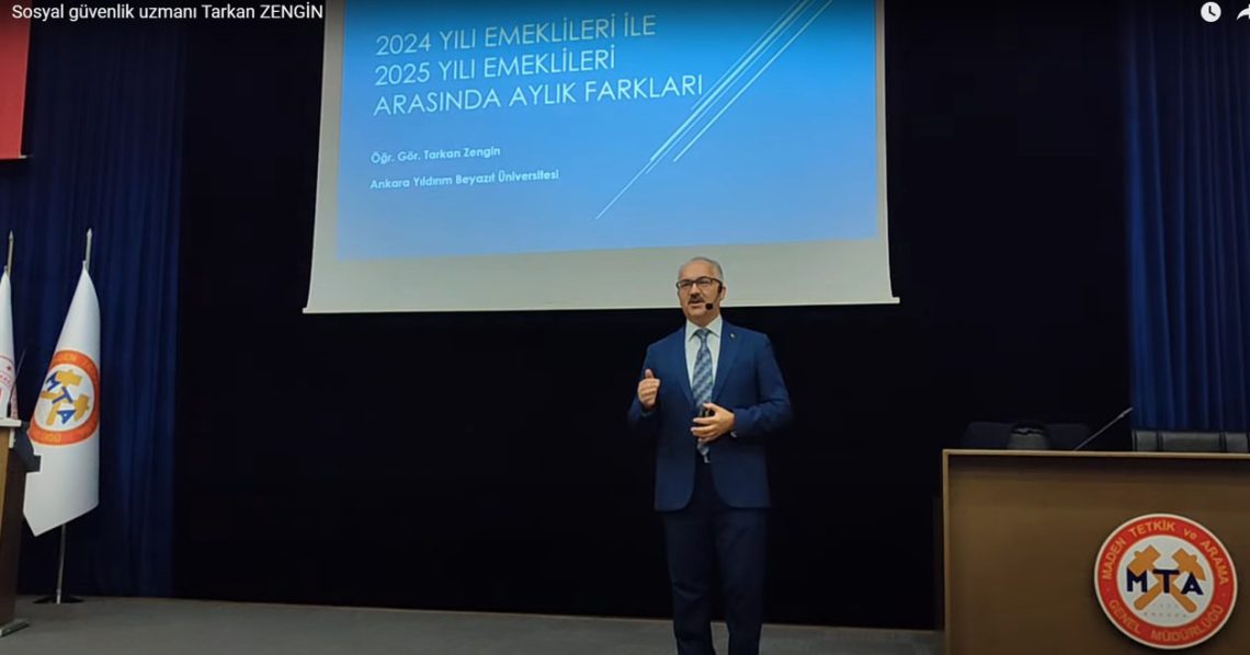 Ankara’da MTA çalışanlarına yönelik seminer