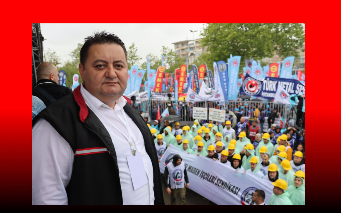 GMİS, İSTANBUL’DA TÜRK-İŞ’İN MİTİNGİNDE EN ÖNDE YER ALDI