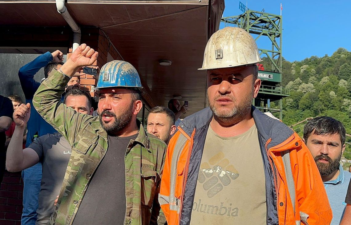 TTK ve MTA’da eylemler başladı: İşçi hakkını istiyor