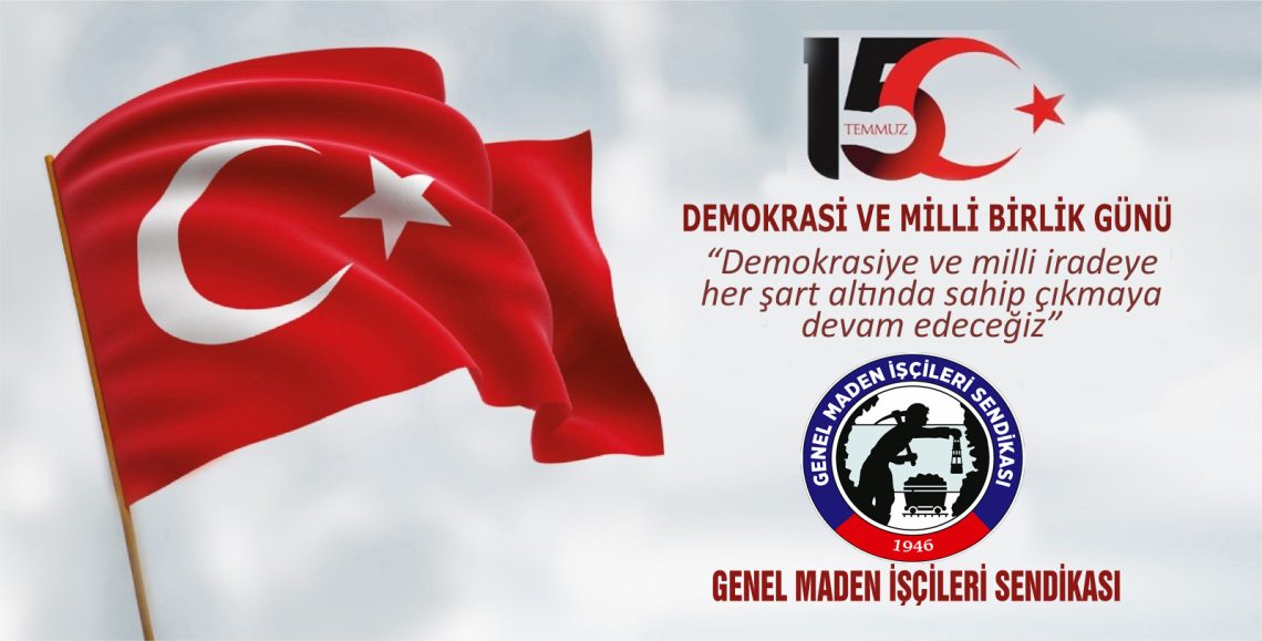 “MADEN ve MTA İŞÇİSİ DEMOKRASİYE SAHİP ÇIKMAYA DEVAM EDECEKTİR”