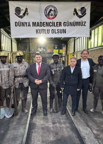 GMİS, Dünya Madenciler Günü’nde üyeleriyle bir arada