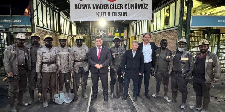 GMİS, Dünya Madenciler Günü’nde üyeleriyle bir arada