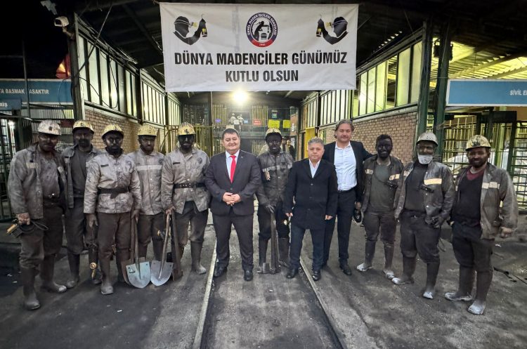 GMİS, Dünya Madenciler Günü’nde üyeleriyle bir arada